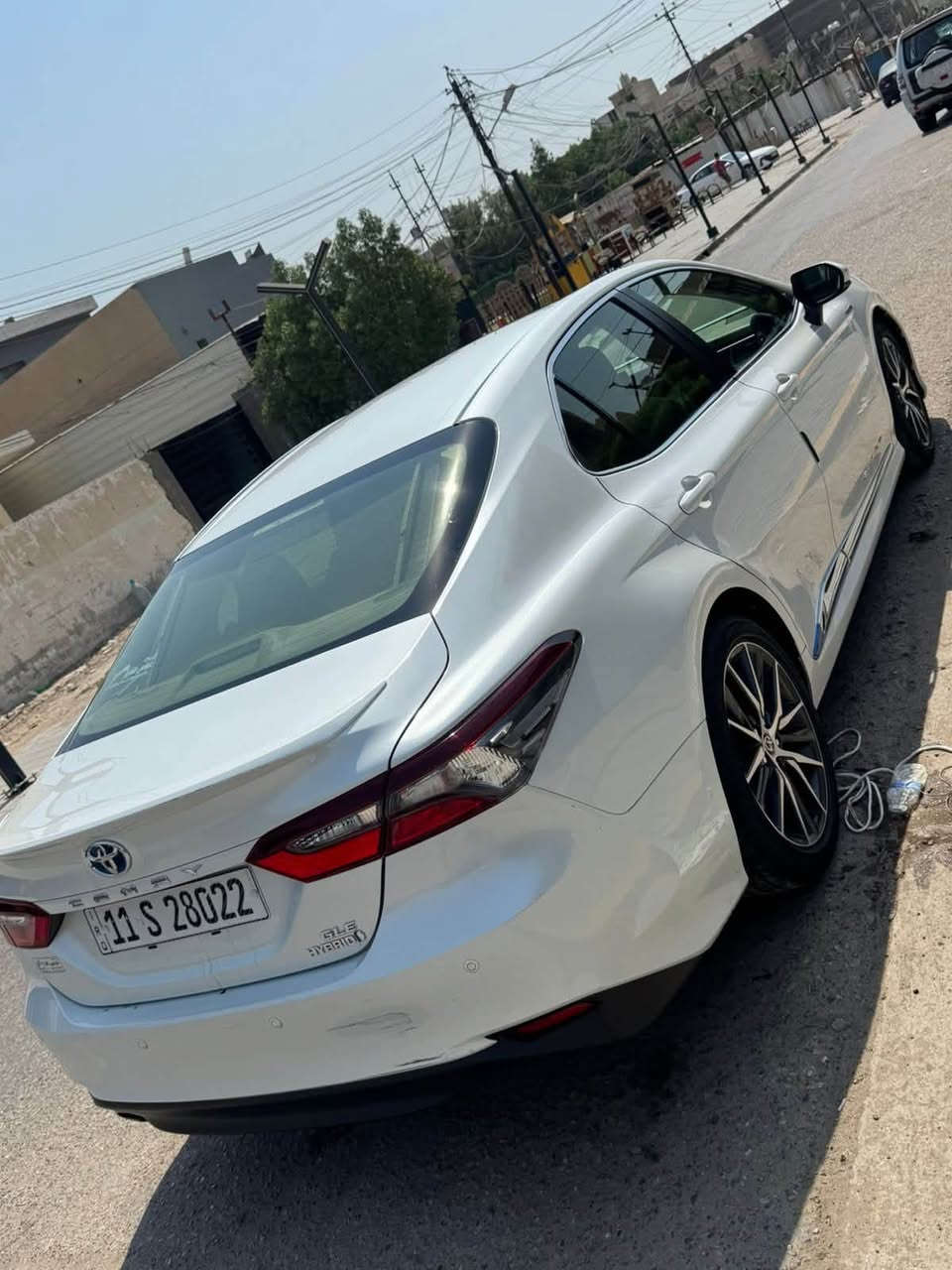 السلام عليكم
كامري 2023
خليجي وكاله عبد اللطيف جميل 
Gle فول السياره 
برده وحساسات وسلايت وتحكمات كامله
ماشيه ( 56500 ) الف كيلو 
سياره مكفوله من الصبغ 
بيها ملاحظات بسيطه جدا والسونار موجود بلمنشور 
السياره بسم اخويه تحويل ثاني يوم  
السعر 21700
وبيها مجال بسيط 
مكان السياره 
بغداد اليرموك 
اي استفسار 
***********
ابو عبدالله
