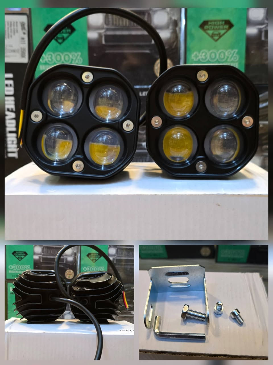 جوهره الزنون • كشاف LED • السنك