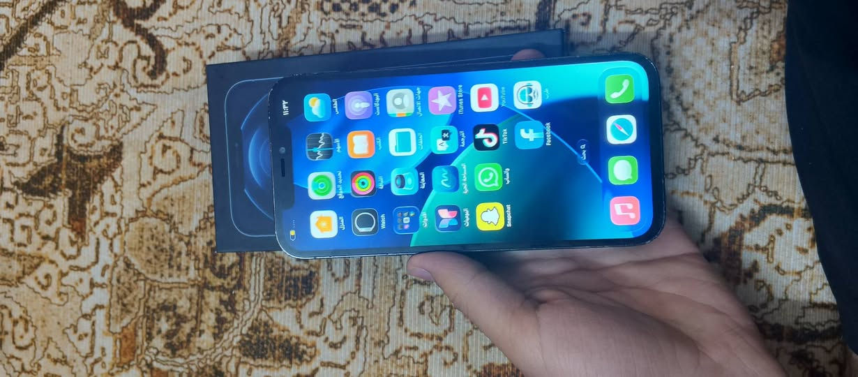 سلام عليكم
ايفون ١٢برو ماكس
ذاكرة ٢٥٦
بطارية ١٠٠مبدلة
شاشة نوعية زينة تلث خيارات
سعر الجهاز ٢٨٠وبي مجال
بغداد حي البتول
رقم الهاتف ***********
