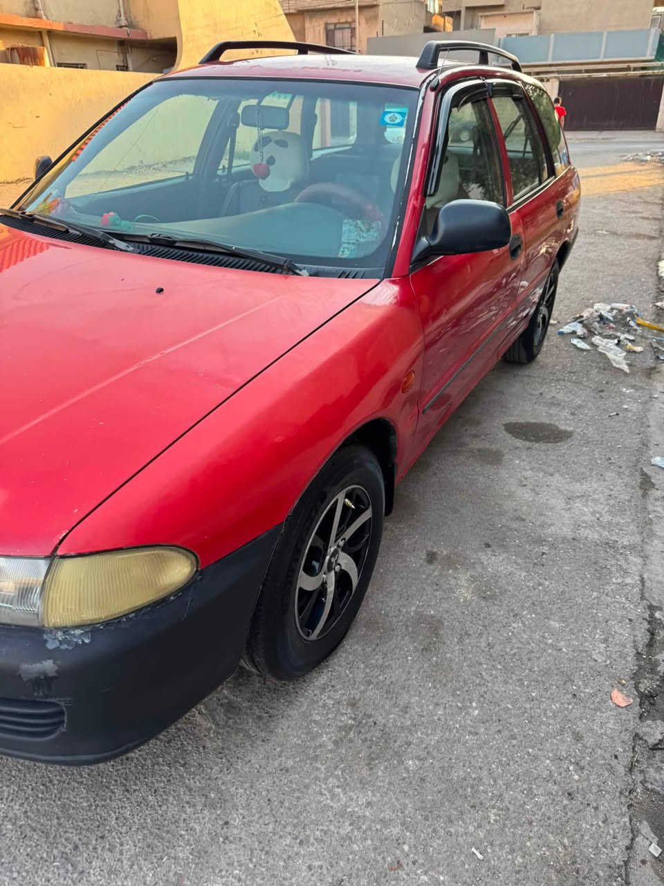 السلام عليكم
مستبوشي لانسر بجم بروتون ستيشن 
40$ وبيها مجال 
موديل 1995
مكينه اثر نفخ 
كير عادي 
قطعتين صبغ بيها 
رقم نينوى جديد 
هزه جديده 
صدر امامي وخلفي جديد 
طخم تايرات جديده 
ويل كب
وايرمنيه كلها شغاله 
شرط التحويل 
مكان السياره موصل ايسر 
حي البكر 
الاستفسار 

‭***********‬
***********
