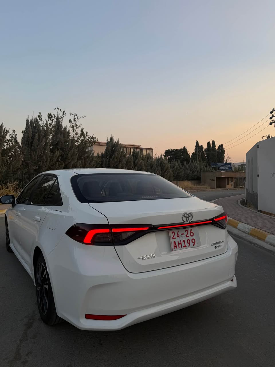 TOYOTA CROLLA
جۆر: تۆیۆتا کرۆلای صینی

مۆدێل:٢٠٢٦

ماوەی ڕۆیشتن: صفر [١٦٠کم]

دۆخ: کلین تایتڵ

جۆری بۆیاخ: بۆیاخ تەنک

نرخ: ١٧٩ وەرەقە قفڵ

تێبینی: تکایە بۆ خوار ١٧٩ وەرەقە تەلەفون مەکە لەگەڵ ڕێزدا

*********** السليمانية, العراق
