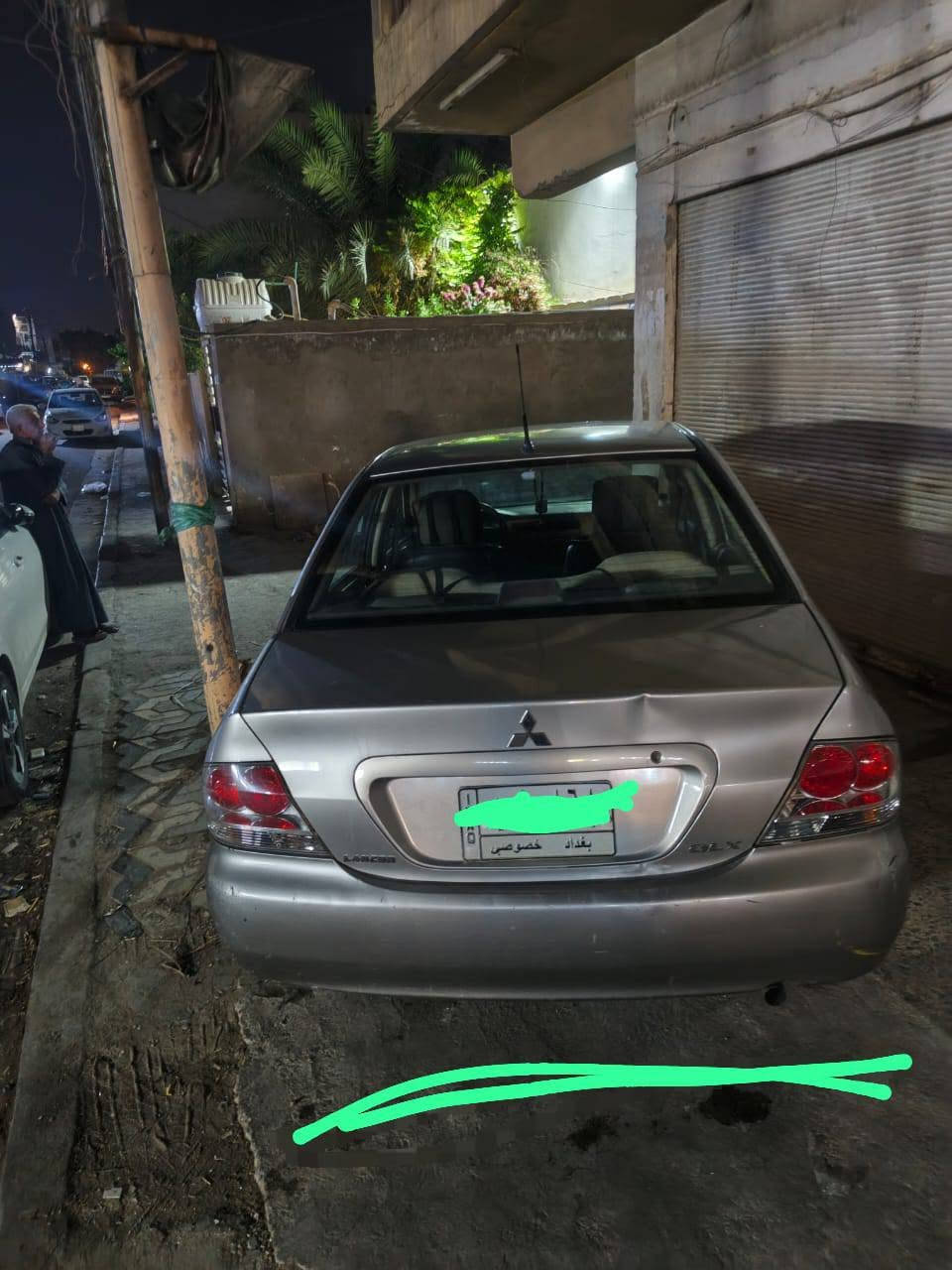 لانسر ٢٠١١ • ضربه بالصندوق • بغداد الجديده