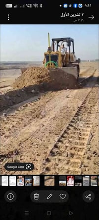 بلدوزر • تعديل أراضي • جهاز ليزر