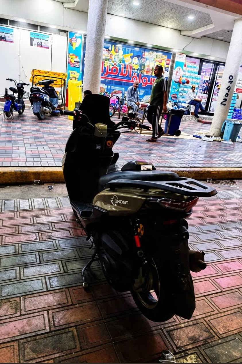 للبيع: دراجة Ghost سبورت مميزة 🔥​• حجم المحرك: 150cc (محرك قوي) 
• : لون زيتوني.. موديل2024

السعر: 600 ألف 

• المكان: كربلاء المقدسة

​للتواصل والاستفسار: ***********
