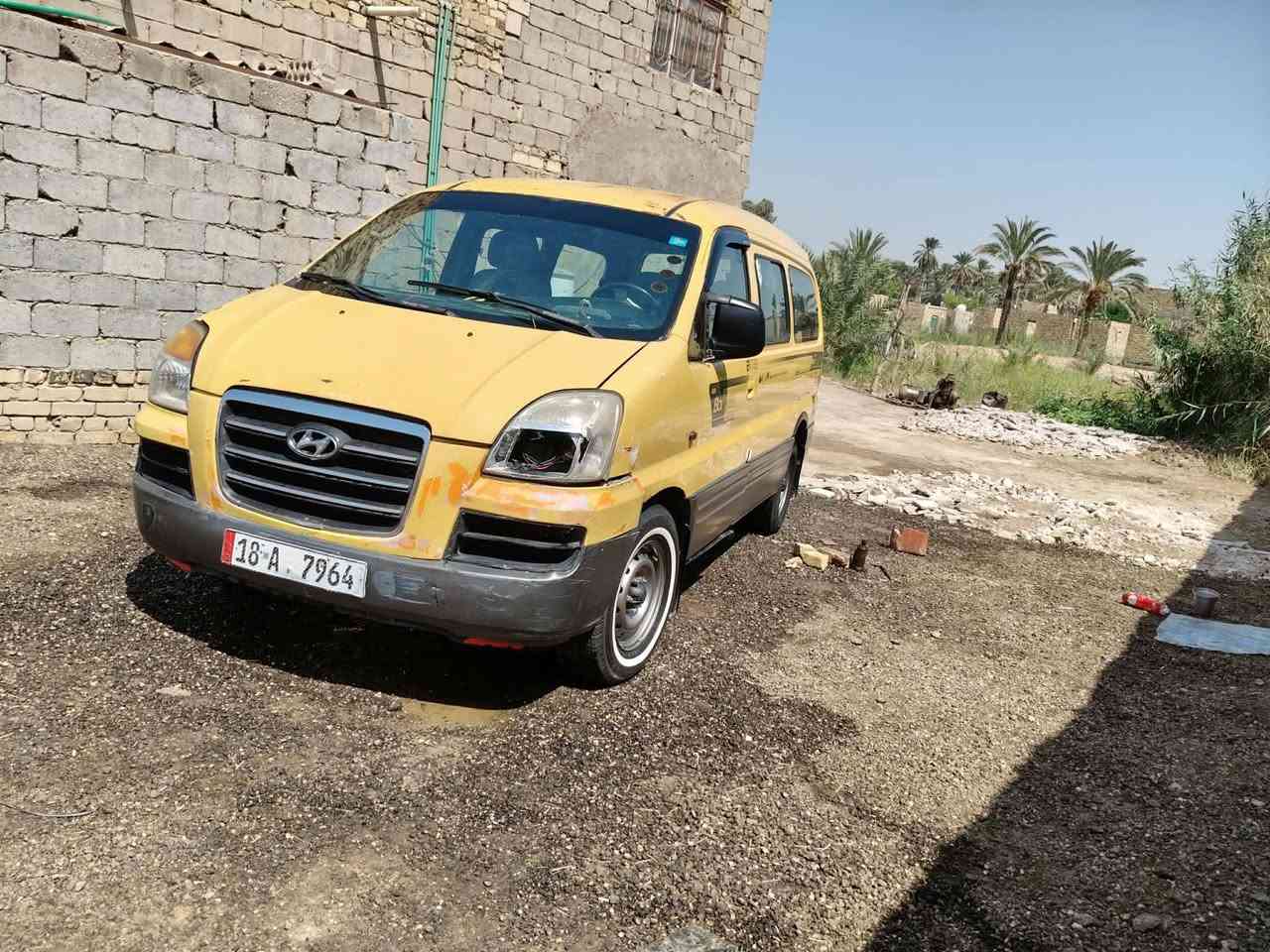 سلام عليكم سيارة ستاركس 2007 رقم انكليزي 2031 سيارة بسمي شواصي 3 مكفولات واحد مصحلح بدي مكفول من ظربة داخل  ابيض سيارة مصبوغة صفرة مكان سيارة الديوانية***********
