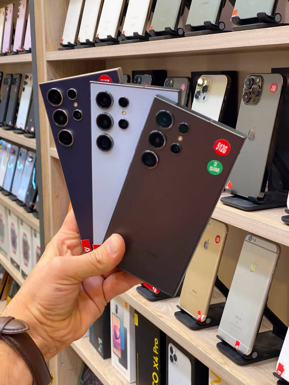 🔥 وجبة أجهزة جديدة أصلية بأسعار مميزة اقره المنشور وراسلني
📱 S24 Ultra | 1TB (شرق أوسط - دبل خط) 👈 1,090,000 د.ع
📱 S24 Ultra | 512GB (دبل خط) 👈 1,050,000 د.ع
📱 S23 Ultra | 256GB (نسخة يابانية) 👈 720,000 د.ع
📱 S22 Ultra | (شرق أوسط - دبل خط) 👈 590,000 د.ع
📱 Samsung S23 | 256GB (نسخة يابانية) 👈 425,000 د.ع
📱 iPhone 13 Pro Max | 256GB (بطارية +80% / نظافة 100%) 👈 755,000 د.ع
📍 العنوان: بغداد - مكتب القمة
📞 للطلب والاستفسار (واتساب / اتصال): ***********
🚗 توصيل لكافة المحافظات
