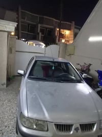سمند ٢٠٠٩رقم بغداد باسمي سنويه ساقطه قبل شهر تقريبا محرك وكير وتبريد ك...