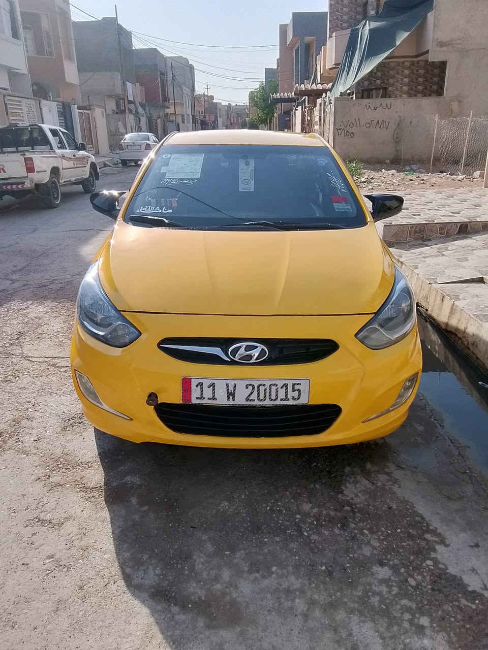 اكسنت 2014 امريكي رقم بغداد
ضرر بوند وجاملغ بدون دواخل شرط 
مكينه 16شرط كير شرط قفل مركزي 
طخم تايات جديد طخم جديد 
هيئه غرامه صفر شرط التحويل 
السياره من الدعاميه لدعاميه شرط 
*********** / ***********
