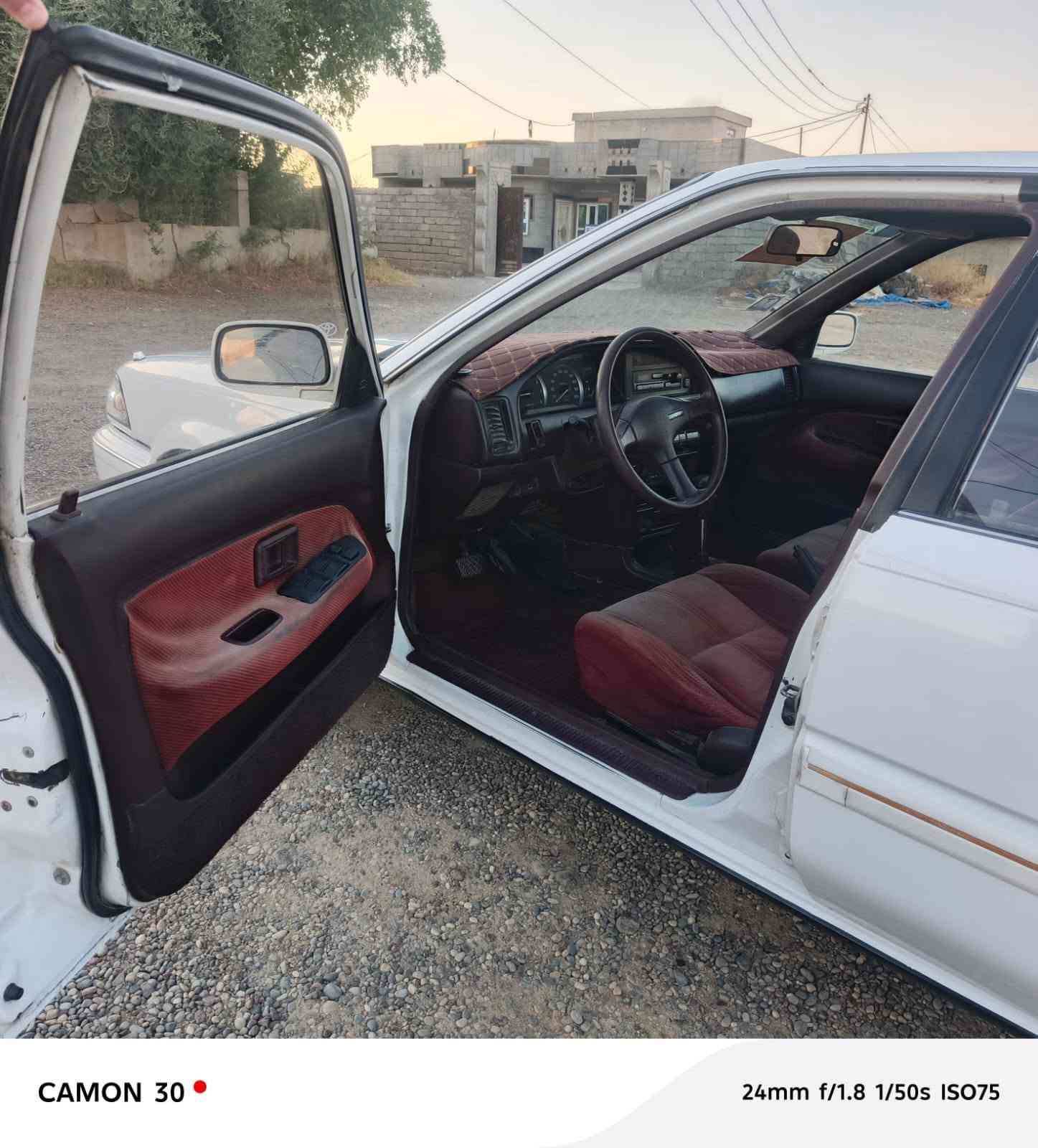 السلام عليكم
كورله للبيع صبغ مكانين فقط تبريد ثلج صدر جديد تايرات جدد داخل جديد محرك شرط كير شرط رقم صلاح الدين دولي شرط التحويل سنويه ل2030
سعر 48 وبيه مجال اتصل ***********

نص مكتوب في الصور:
- CAMON 30 24mm f/1.8 1/168s ISO50
- CAMON 30 24mm f/1.8 1/170s ISO50
- CAMON 30 • 24mm f/1.8 1/183s ISO50
- CAMON 30 24mm f/1.8 1/247s ISO50
- CAMON 30  24mm f/1.8 1/50s ISO78
- CAMON 30
- 24mm f/1.8 1/50s ISO161
- CAMON 30 24mm f/1.8 1/50s ISO326
- 24mm f/1.8 1/67s ISO142
- CAMON 30 24mm f/1.8 1/50s ISO75