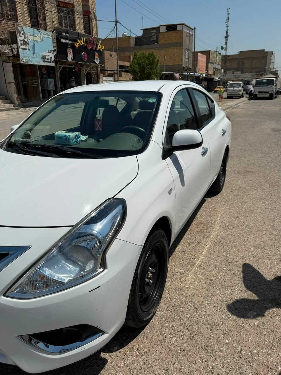 سلام عليكم نيسان صني هندي ٢٥ مكفوله  من صبغ وبارد وتبديل رقم اربيل تريد وكاله تريد تحويل جاهزه من كلشي ماشيه ٤٠  سعرها ب١٣٠ بيه مجال مكاني نجف حي ميسان  ***********
