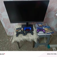 🎮 عرض كيمجي متكامل ومميز للبيع! 🔥 ​بلايستيشن 4 سليم (PS4 Slim) سعة 1 ت...
