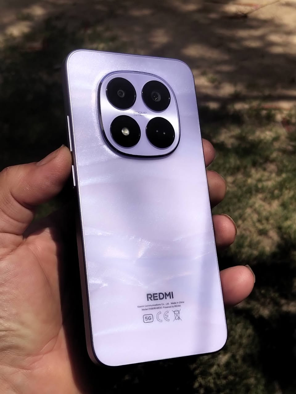 🔥 للبيع — Redmi Note 15 Pro 5G 
الذاكرة 256
💰 السعر: 375 ألف فقط
📱 مستخدم يومين فقط
🔌 وياه الشاحن الأصلي، بدون كرتون
🏷️ بعده بلزگة الشركة
• شاشة AMOLED ‏6.83" — 120Hz
• معالج Dimensity 7400-Ultra
• كاميرا 200MP + 8MP
• سيلفي 20MP
• بطارية 6580mAh + شحن 45W
• 5G + حماية IP68
📍 بغداد
📞 رقمي بي واتساب ***********
