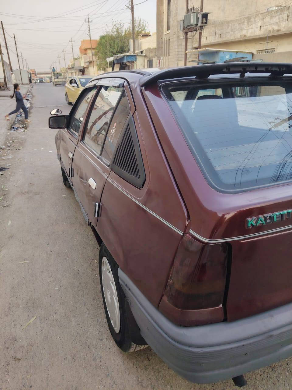 كاديت حجم 16 موديل 1991 
رقم نينوئ سنويه 2029
شرعي موجود
تريد وكاله تريد تحويل
صبغ عام جماليه
بدون ضرر ولا حادث
محرك كير شرط
سلايت … استيرن باور
دوشمه جديده
سياره جاهزه 
#السعر_24_وبيها_مجال
***********
***********
