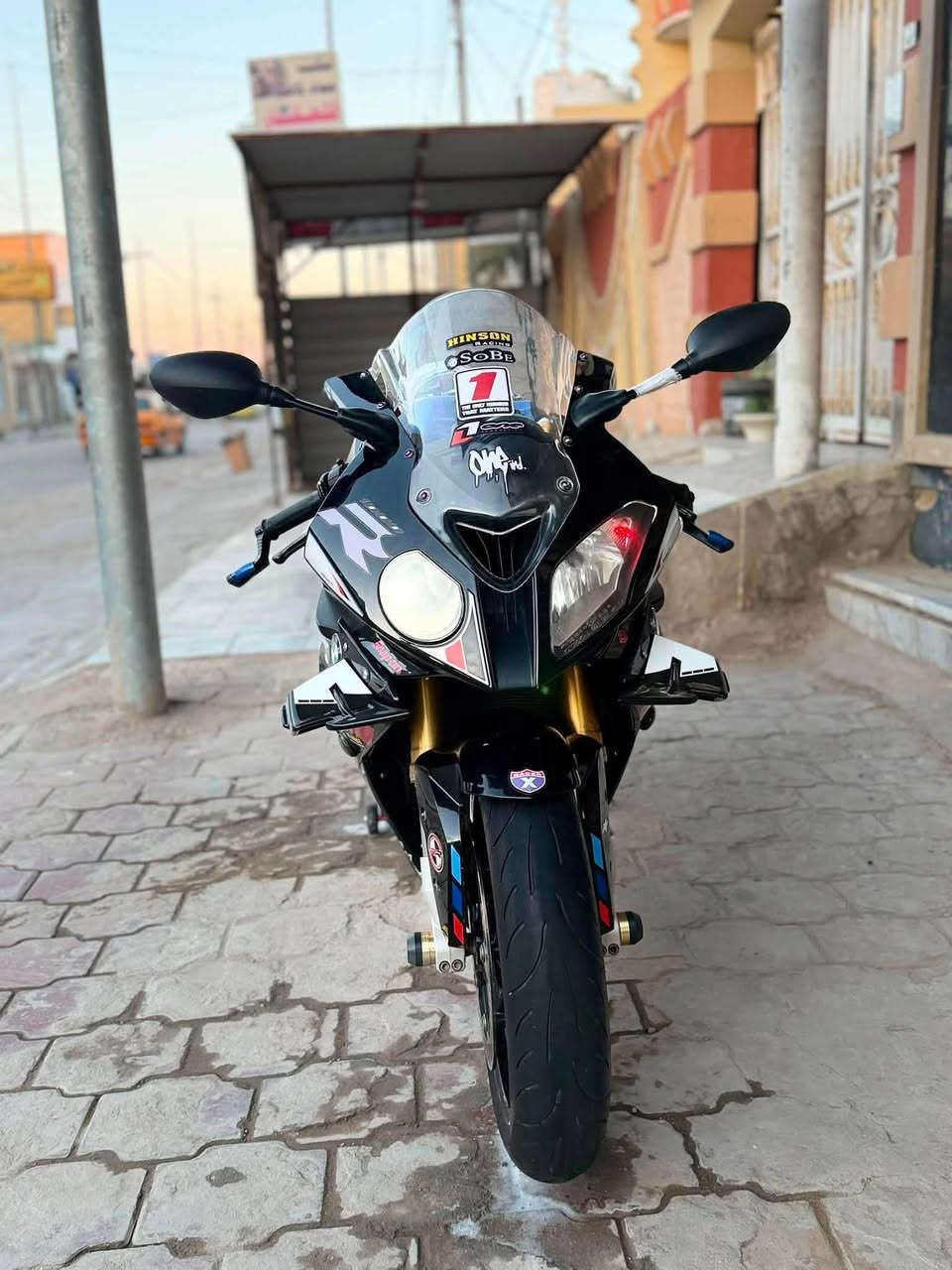 السلام عليكم دراجة بي ام1000rr موديل 2014 فول مواصفات مرقم بأسمي تحويل مباشر وارد أمريكي كلين بدون ضرر وصور مزادهة بل منشور مكفولة كفالة عامة سعر 83ورقة بيع فقط مكاني ناصرية مركز 
***********
