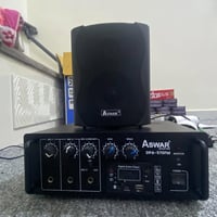 مكبر صوت شركه اسوار ويا ٣ سماعات ٢٠ واط يدعم usb وبلوتوث و اواكس السعر...