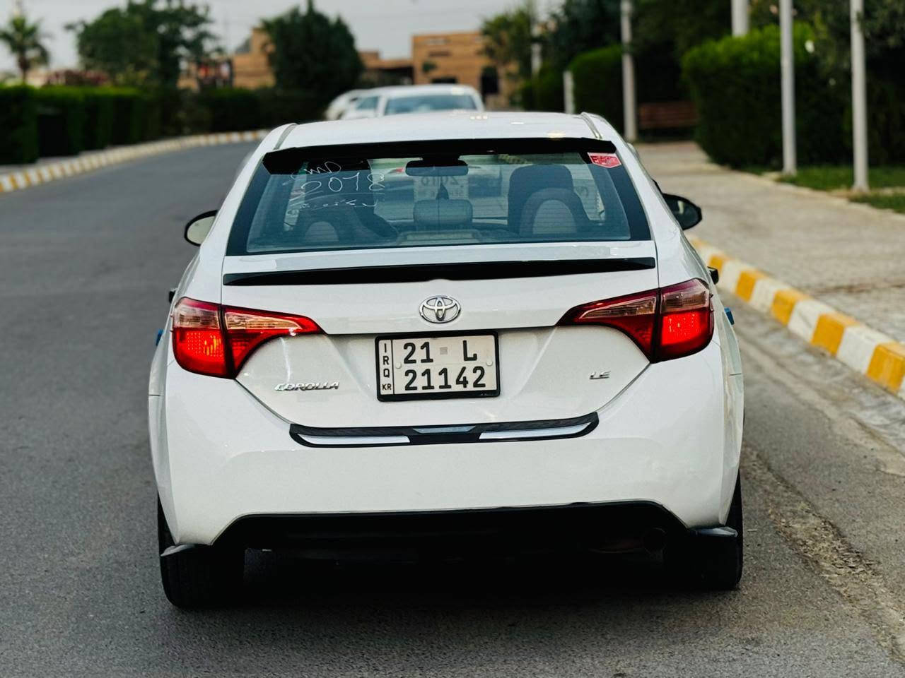 سلام عليكم للبيع…اعتذر عن الاقساط
كورلا 2018LEابيض ثلجي 
سعر مناسب 134$مجال بسيط 
رقم سليمانيه دولي سنويه 2030
شرط الغرامات والتحويل
ماشيه 109
⛓️‍💥محرك 1800/مامفتوح شرط لاتبخير ولاتنقيص 
⛓️‍💥كير اتوماتيك بدون اي عيب مال بيت"
تدفئة /تبريد/كهربائيات/صدر/تايرات/كلها 
رادار موجود 
⚒️سياره استخدام شخصي جديده برغي ما ناقصها 
⚒️سيارة بيها البونيد فقط بدون اي دواخل شرط السونار مرفق مع صور حادث امريكا مع الصور تفحص وين ما يعجبك شرط Ⓜ️

السعر 134$💸
تايرات 4️⃣ جديدة 🆕 
صدر امامي خلفي كلا جديد 🆕 
مكان السيارة صلاح الدين تكريت الديوم
رجاءً ما أقفل سعر بالتلفون تعال وتدلل 
للاستفسار
***********
***********

