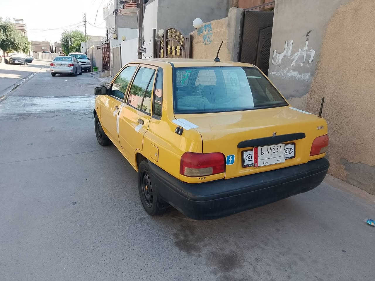 سايبا للبيع موديل 12 رقم بغداد مشروع وطني صاحبها بكركوك سياره نضيفه  بطاقه بنزين موجود تبريد شغال سعر 20 وبيها مجال ان شاء الله شراي اتصل ***********
