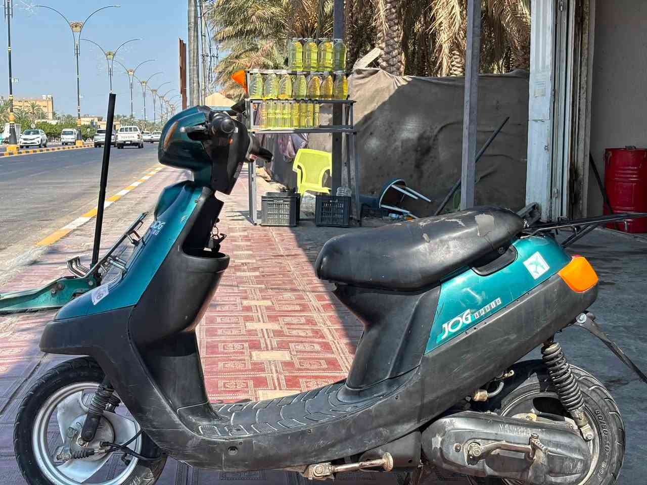 السلام عليكم دراجه بطه للبيع نضيفه ما مفتوحه مكينه ناعمه شاصي مكفولل كهربائيات شغاله السعرر 250 وبيه مجال المكان كربلاء قرب فندق البارون الرقم ***********
