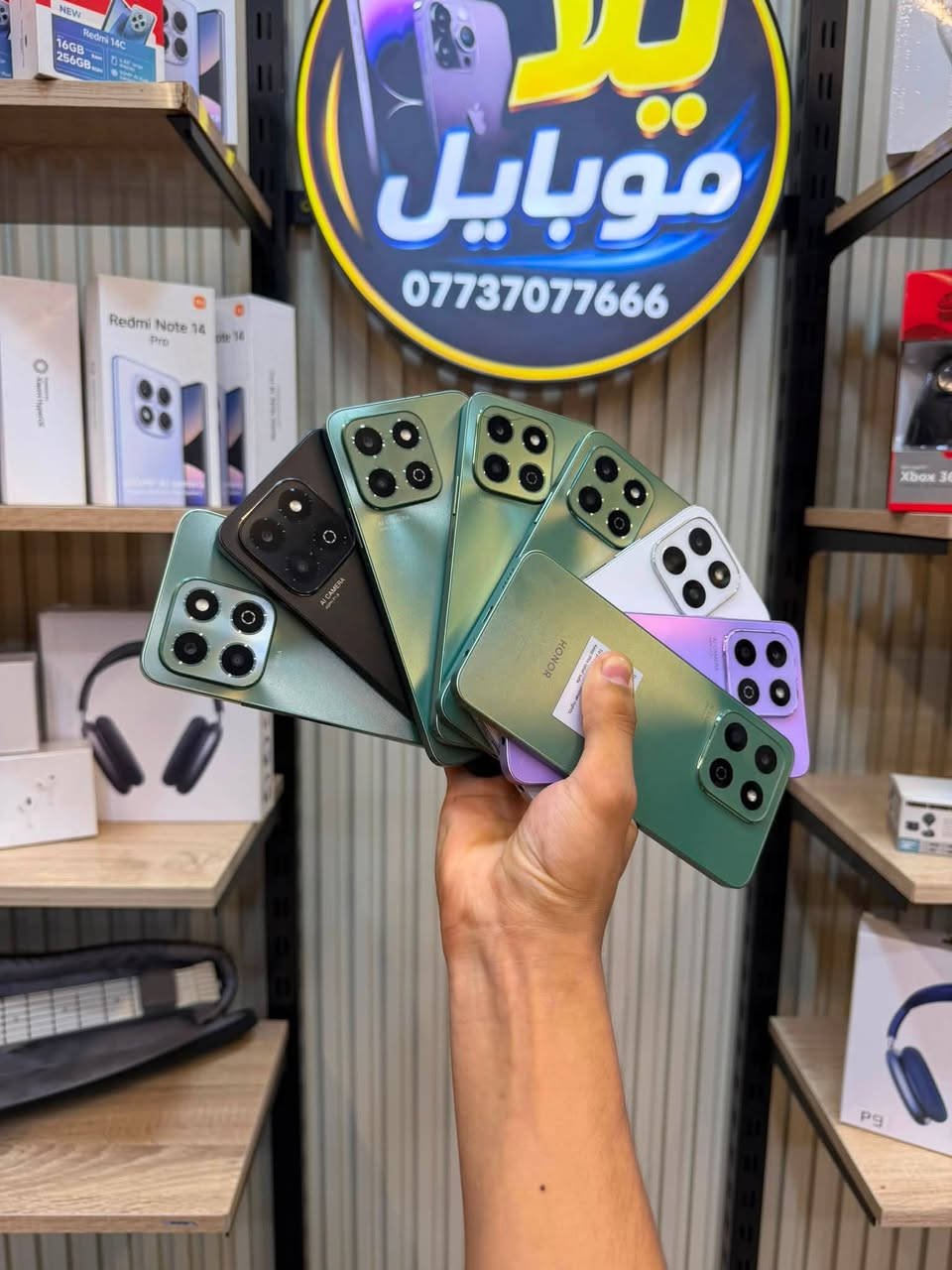 هونر x6B متوفر بجميع اكثر من 7 قطع
الذاكره 256GB رام 12 
اجهزه نضافه عاليا سعر 159 الف 
اجهزه نضافه 97‎%‎ سعر 139 الف 
للتواصل واتساب *********** 
عنوان موصل الزهور قرب قهوه السرحان يلا موبايل 📲 
*********** تواصل حصرا علا واتساب
