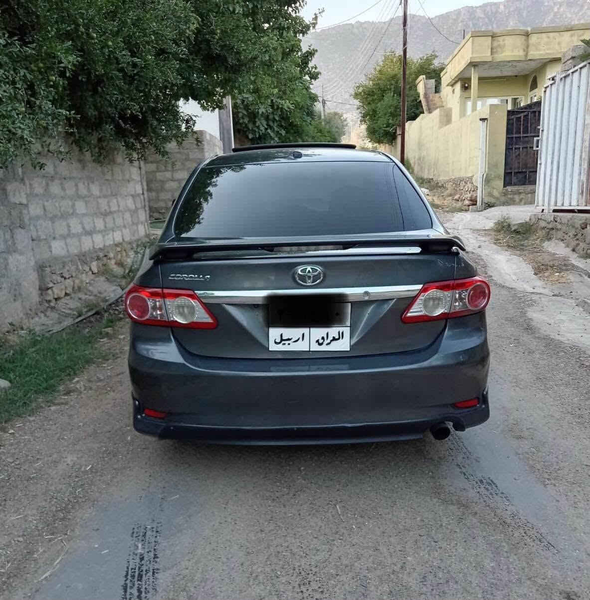 كرولا نفطي
٢٠١٢
قطعه بغ ٤
گير و مكينه تحويل صافي 
٩٠٠$
$10500
*********** دهوك, العراق
