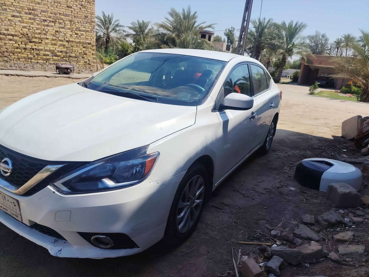 ‎نيسان سنترا مديل ٢٠١٩ بيه صبغ فقط البنيد والباقي كفاله رقم قادسيه السعر ١١٠ وبيه مجال ***********‎ كربلاء, العراق
