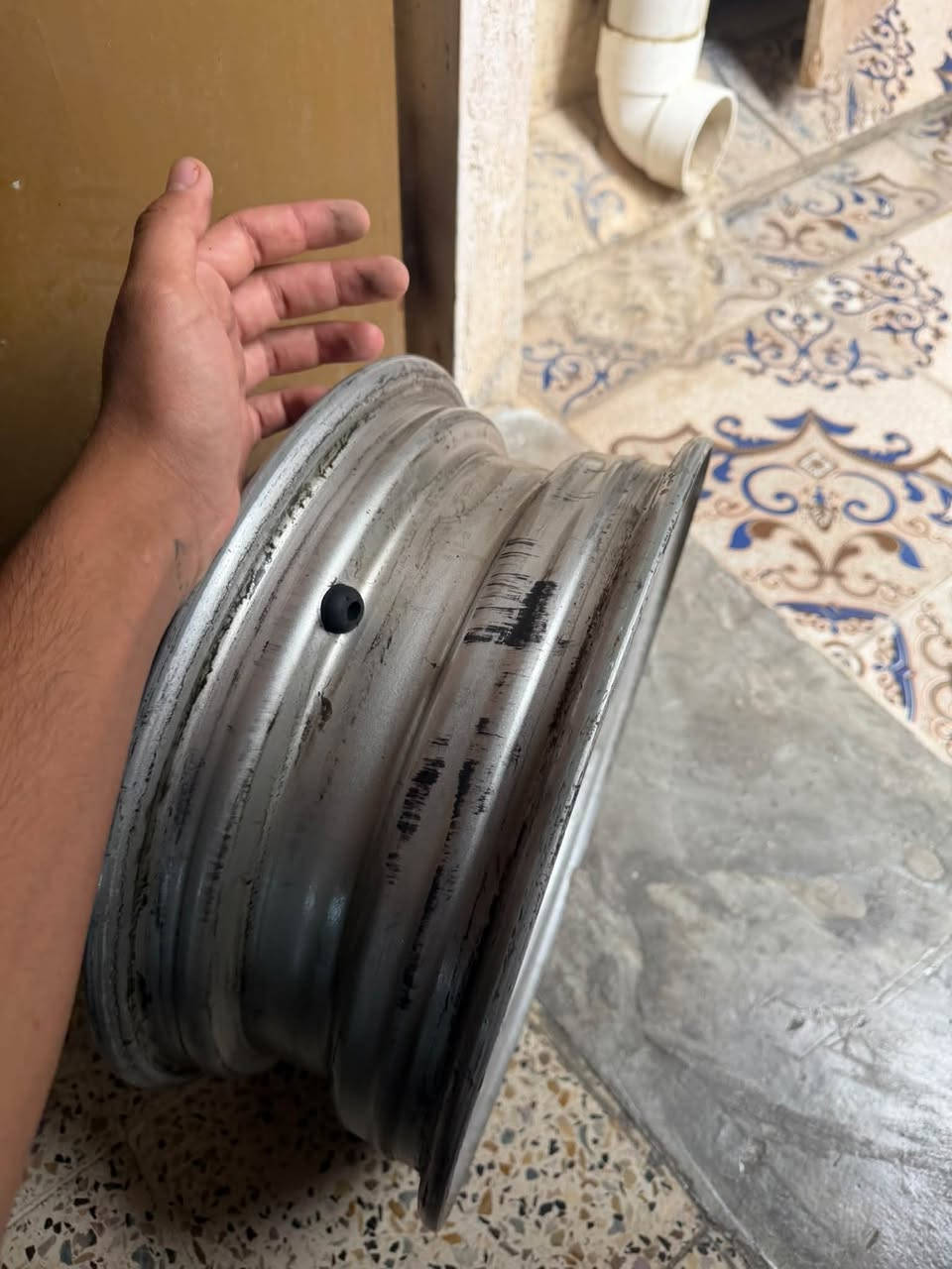 صالنصه كيا • تاير خلفي جديد • كركوك