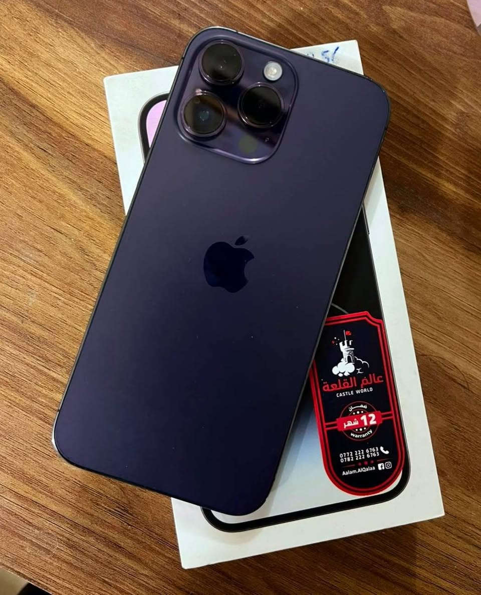Iphone 14 pro max
شرق اوسط

ذ 256

بطاريه 88 %

نظيف جدا 

سعر نهائي ٨٥٠ بدون عمله 

بغداد الكرخ  للتواصل 
وتساب ***********
