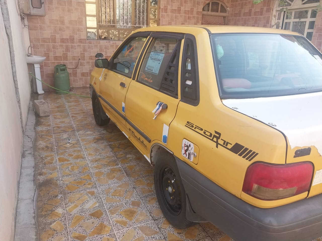السلام عليكم
سايبا موديل 2009 للبيع كير ومحرك شرط كوبون بانزين يسجلها المشتري رقم بغداد مشروع وطني لغاية 2028 شرط الوكالة والتحويل  هيئة عليها ورقة  غرامات صفر السعر 23 ورقة وبيها مجال المكان موصل قضاء تلكيف رقم التواصل ***********///***********
