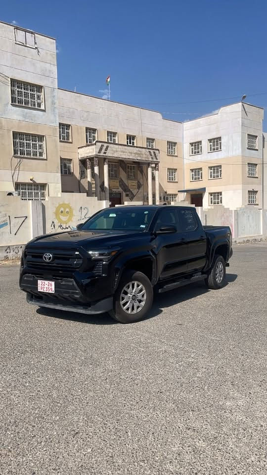 Toyota Tacoma 2025 SR
تويوتا تاكوما ٢٠٢٥

وصول حديث..Toyota Tacoma..2025 SR..السيارة مكفولة من الشواصي والدواخل وألأيرباكات،  ماشية فقط 5 الاف مايل، دفع خلفي، صور الحادث مرفق..السيارة في دهوك وتترقم شمالي، السعر 270$ مع مجال قليل ..
***********
