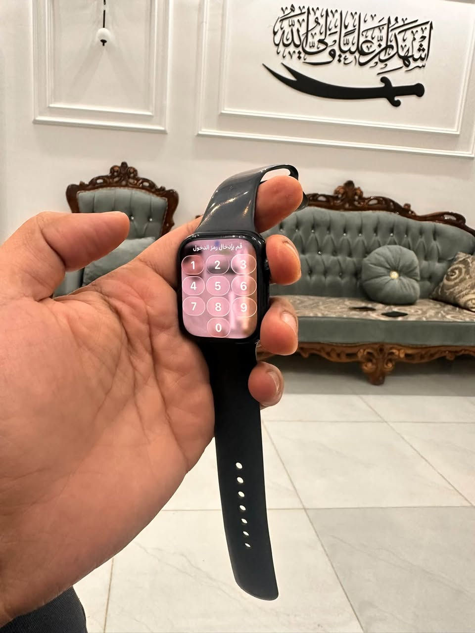 السلام عليكم 
ساعة ابل الجيل 7
سعرها225
***********
