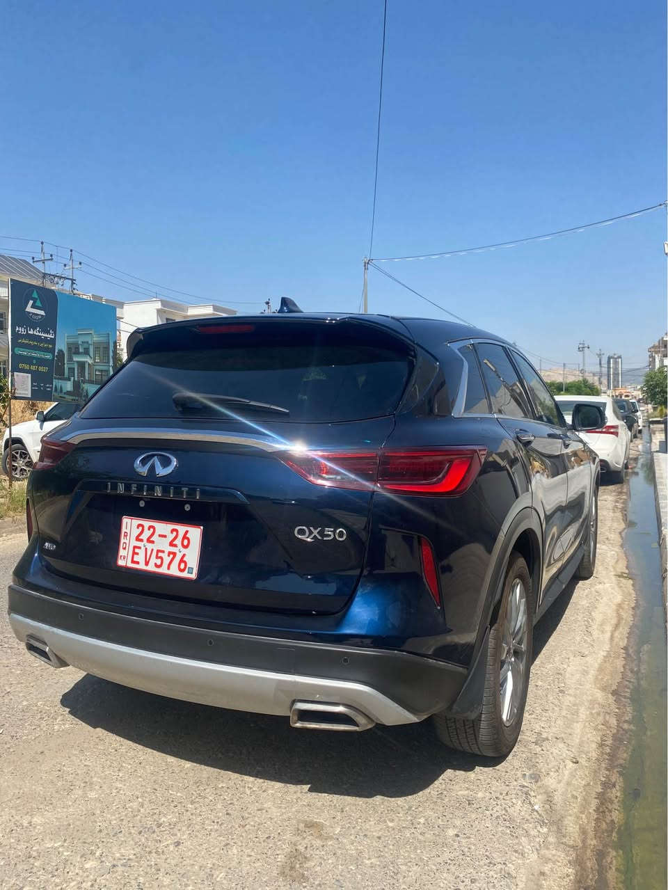 بسم الله والحمدلله
تم وصول اليوم سيارة مفخرة شركة نيسان، Nissan Infiniti..Qx50..موديل 2025, السيارة ماشية 16 الف ميل، AWD,مكفولة من الشواصي والدواخل وألأيرباكات،  كير & محرك بشرط، محرك ٤ سلندر توربو،صبغ فقط جملوغ امامي صفحة النفر، اربع ابواب بصمة، صندوق شفت، رادارات..السيارة موجودة فيها الكثير من المواصفات الاخرى..رقم الشاصي ضمن الصور ….السيارة في دهوك، وتترقم شمالي مع مجال ٩٠ يوم للترقيم،السعر 230$ مع مجال قليل، ***********... دهوك, العراق
