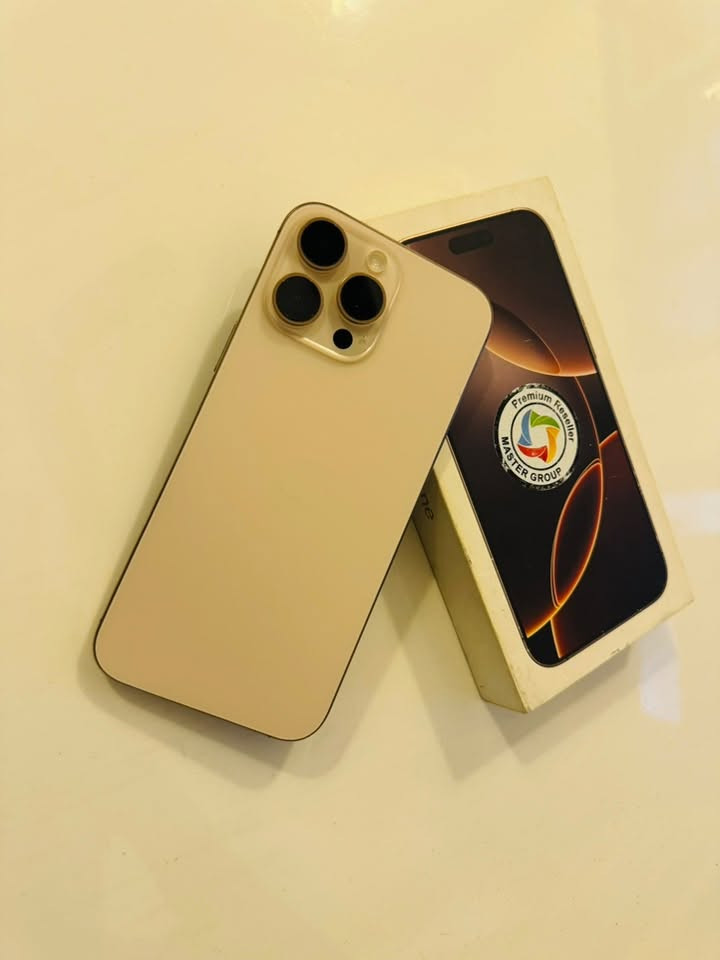 أيفون 16 برو ماكس💛
ذاكرة 256 / بطارية 91🔋
ماستر عربي شرق اوسط / الجهاز كُلشي ممبدل بي مكفول كفالة عامة وممفتوح وتر بروڤ ✨ 
سعرة : 1275🔒💸
كارتونه الاصلية ويا / مكاني بغداد بلديات
هـ / *********** متواجد واتساب كذلك
