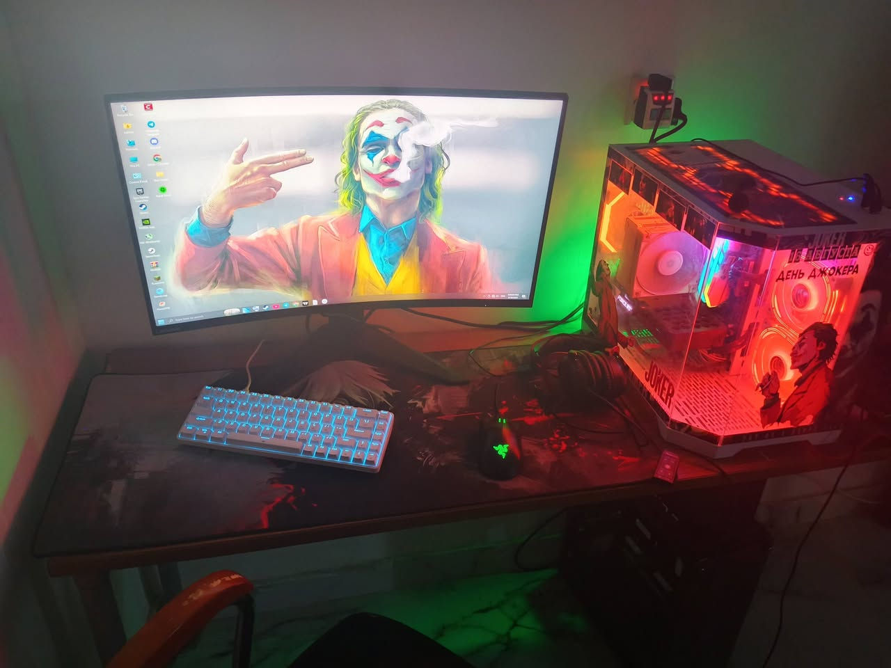 السلام عليكم pc للبيع
المواصفات 
(R5 5600)
Rtx 3060 (12g)
Ram16 ddr 4 (3600) 
Ssd3 (256)(256)(500)
شاشه 180hz (1920*1080) ips
كيبورد ميكانيك اصلي 
ماوس رايزر اصلي 
سماعات هايبر إكس كلاود تو 
كيس يحتوي على سبع فانات rgp 
بور 550W
يوبياس تريده او لا براحتك هوه 1500 
مكاني بغداد النهروان 
السعر مليون وبيها مجال جداً بسيط 
للتواصل هاذ رقمي متوفر واتساب
***********
