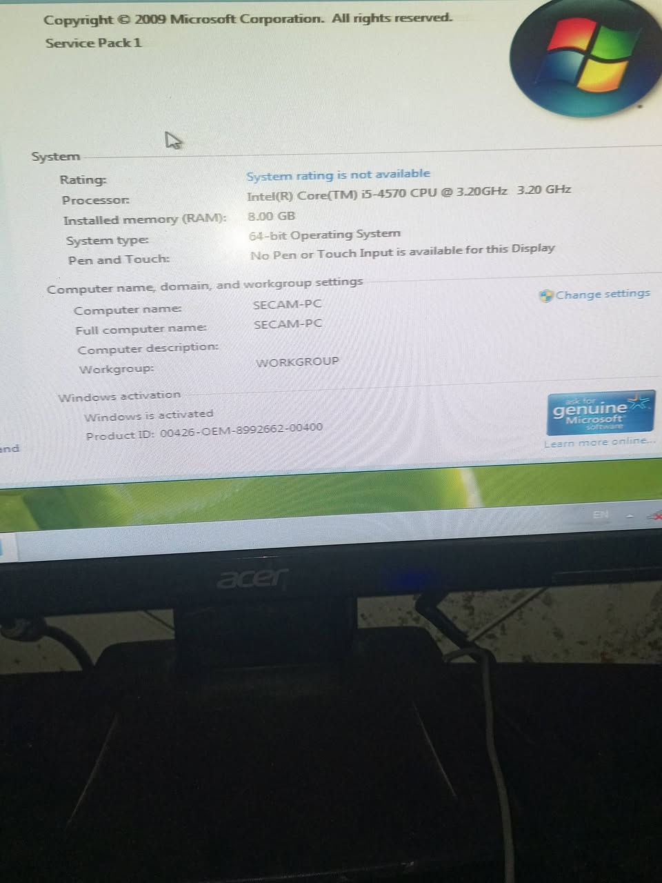 بغداد البياع • i5-4570 • رام 8 جيجا