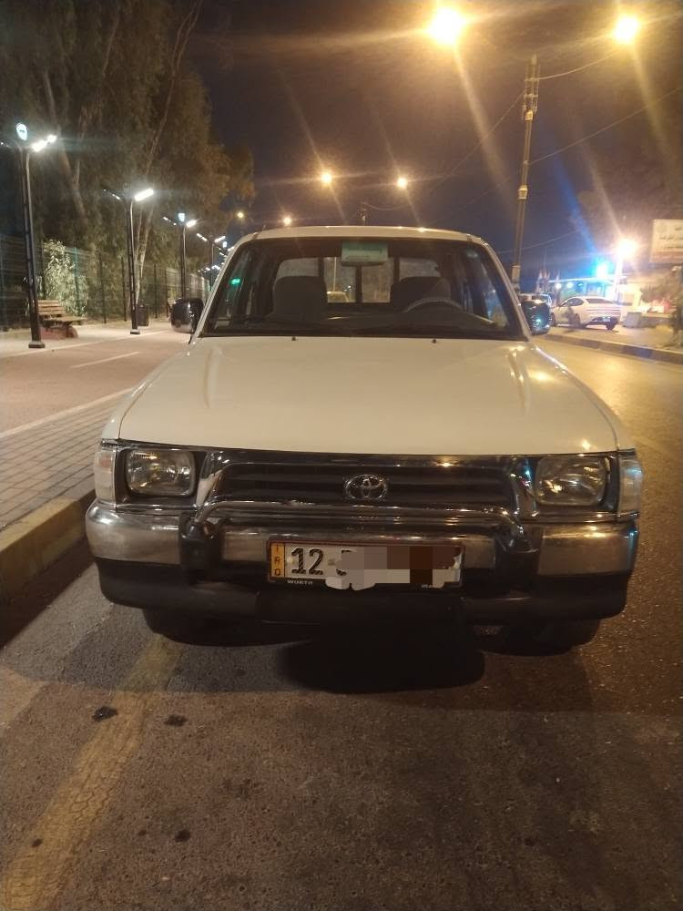 🚘 للبيع تويوتا موديل 1999
🔹 دبل 4×4
🔹 محرك وكير شرط
🔹 تدفئة وتبريد شغال
👈السعر 97 وبي مجال 
🔹 طخم جديد
🔹 تواير جديدة
🔹 شاصي نظيف
🔹 صبغ حزام جمالية
🔹 رقم نينوى إنكليزي جديد
🔹 شرط التحويل والوكالة

رقم الهاتف ***********
رقم الهاتف *********** موصل, نينوى
