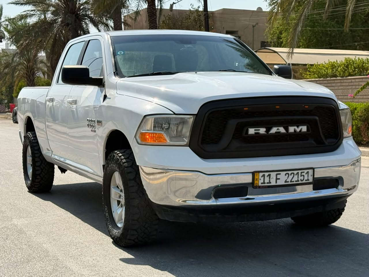 السلام عليكم ورحمة الله وبركاته
رام كلاسك موديل ٢٠٢١ نظيفة جدا و استخدام قليل
كفالة عامة بدون حادث فقط سرقة كما موضح في الصور
ماشية ٥٥ الف حقيقي
منظومة غاز
حدادية أمامية و خلفية جديدة 
منظومة البانزين بالكامل جديدة
العنوان : بغداد - نفق الشرطة 
التواصل عبر الرقم ***********
