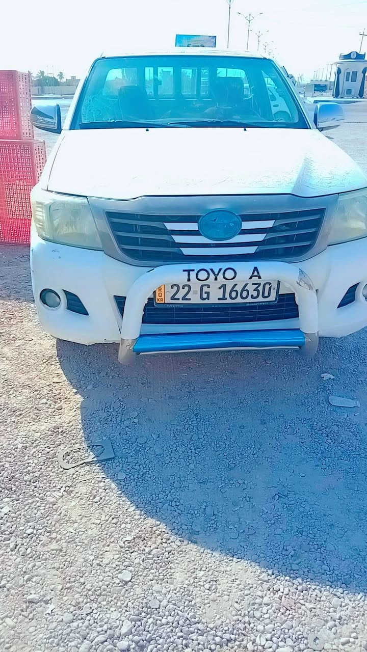 للبيع تيوته موديل ٢٠١٤ تك رقم نبار كفاله عامه سعر ١٦٠ توجد بل فلوجه ***********
