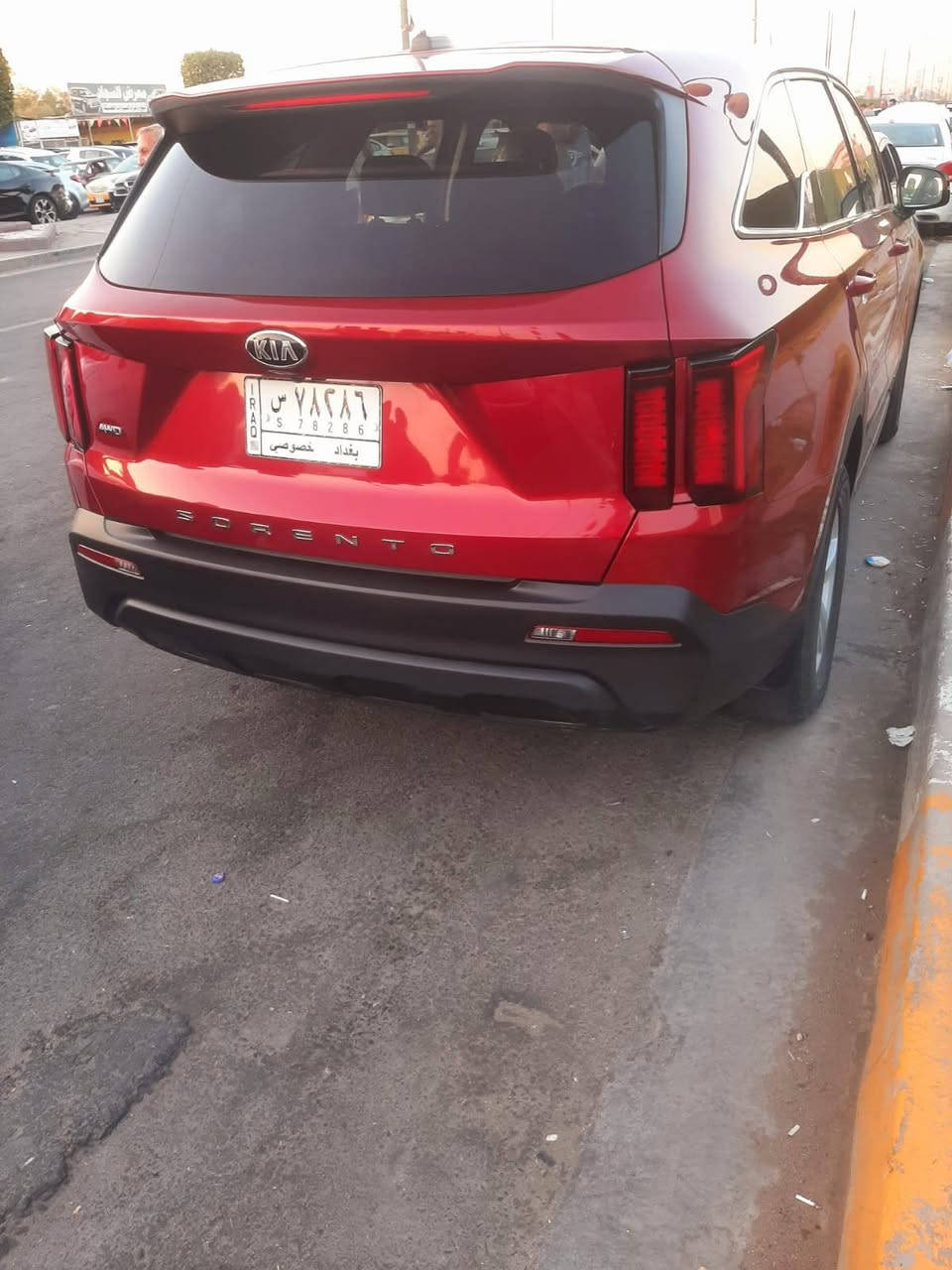 سلام عليكم سورنتو 2021 وارد امريكي رقم سياره  بغداد صور الحادث موجوده بل منشور نضيفه ماشاء الله تبارك الرحمن 
مواصفات سياره 
1رادار خلفي امامي 
2.قطع تبريد 3
3مودات قياده سبورت ايكو وفور ويل
4 مثبت سرعة
5قياده ذاتيه 
مواصفات EX 
سياره ماشيه 56الف كيلو عنوان بغداد جسر ديالى القديم 
رقم الهاتف ***********

نص مكتوب في الصور:
- BidCars