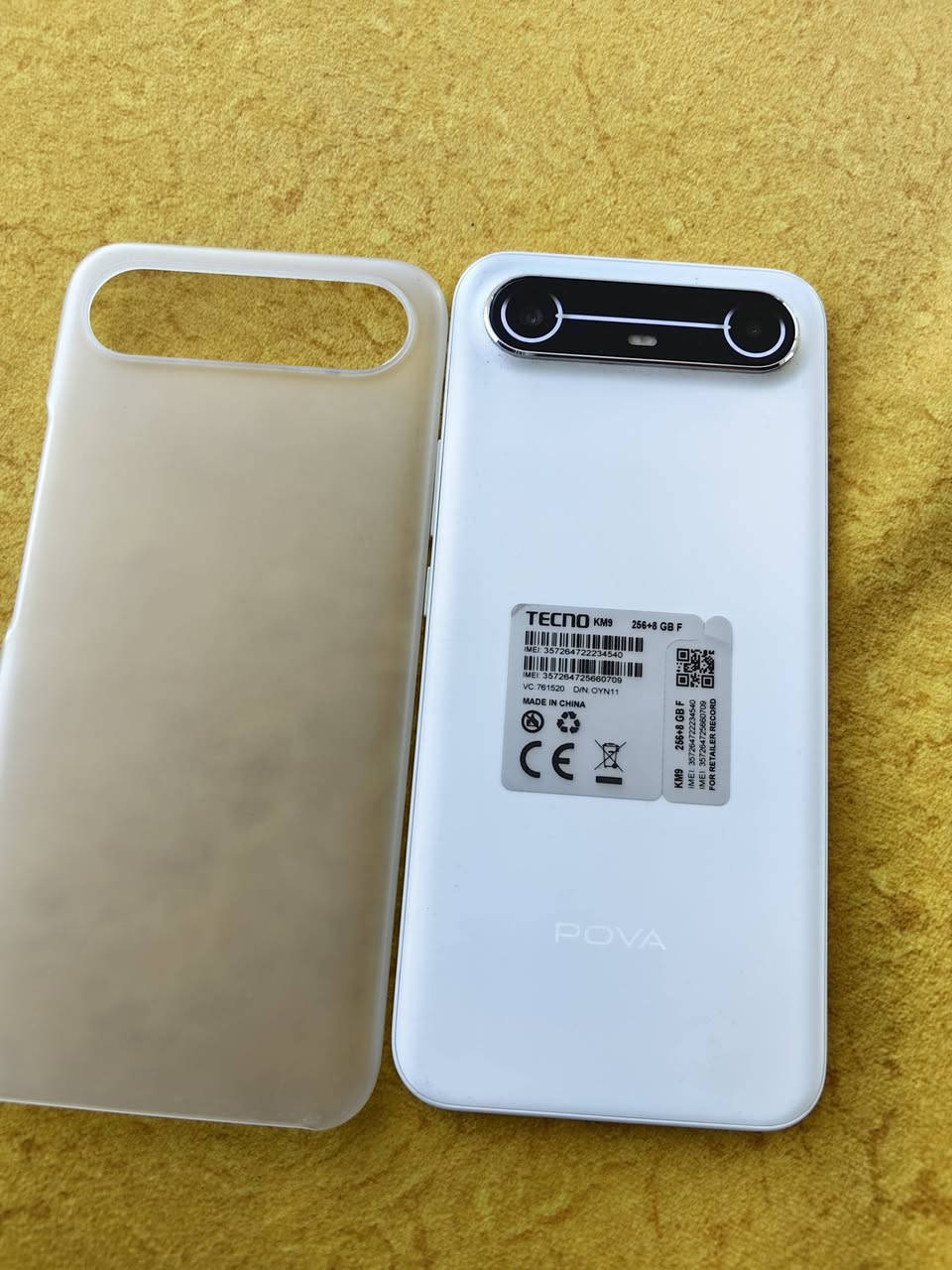 السلام عليكم تكنو بوفا سلم 5g
جهاز نظافه ١٠٠ مستعمل شهر سعر ٢٧٥ تواص خاص
