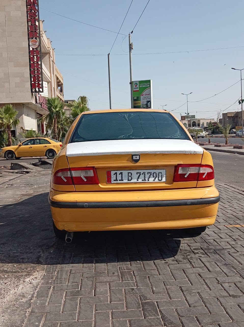 السلام عليكم سيارة سمند للبيع موديل 12 كرستال سنتر لكو كامله كشنات النتره سياره تعبان عليه أي نقص مابيه تبريد ثلاجه ترايك وين متريد مصفره هيه وغارمه  سياره بأسمي تحويل ثاني يوم السعر35 وبيه مجال قليل العنون بغداد حي العامل الاتصال على الرقم ‏‪***********‬‏
