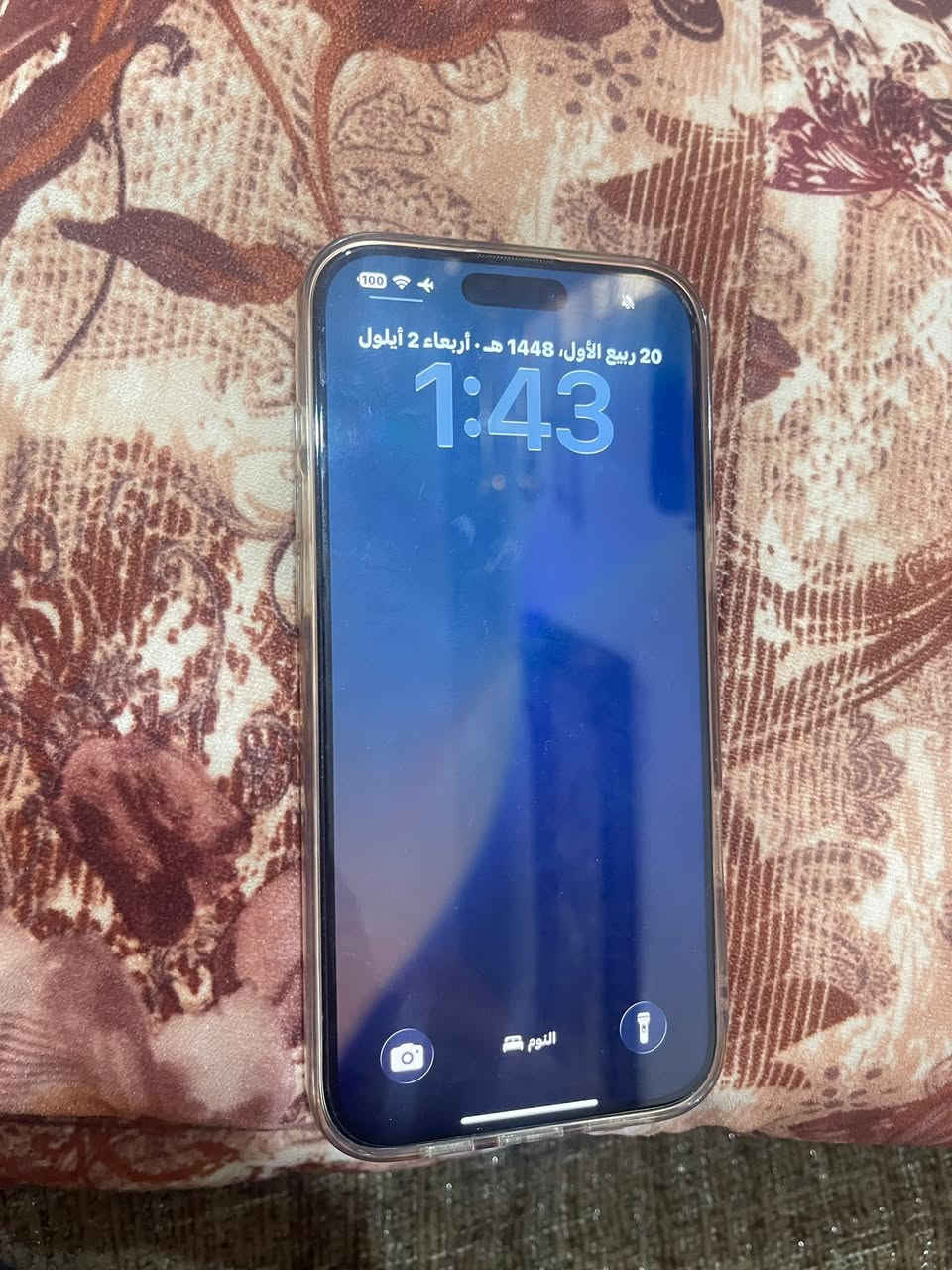 16 برو ماكس
Za

دبل سيم 

بطارية 99 ممستخدم الجهاز نظيف كلش 

عدد الدورات 197

السعر 1400 قفل 

***********

او خاص
