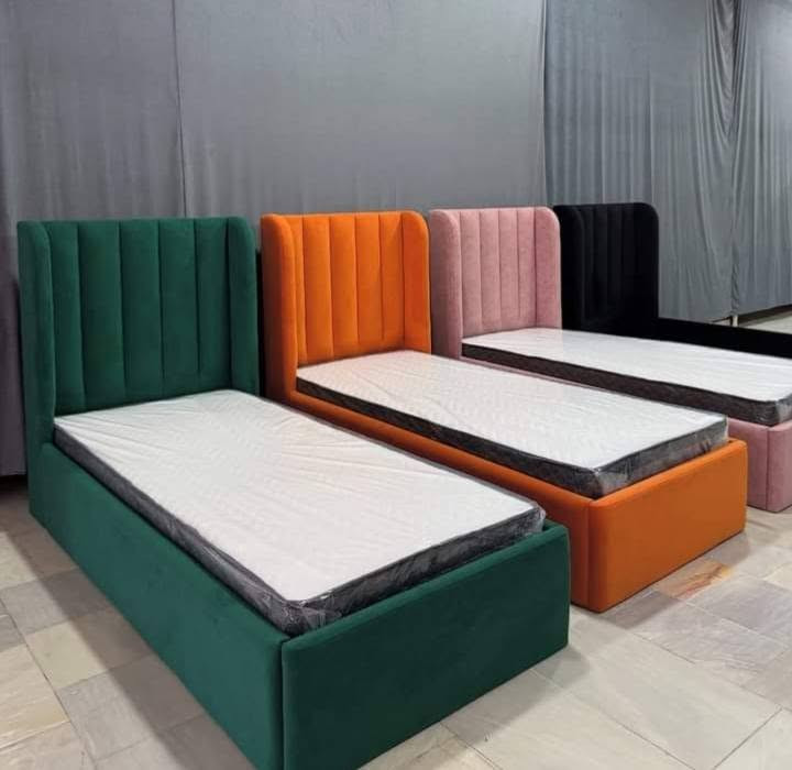 ✅ بسعر الجملة ✅
🥇سرير صاج شغل عراقي درجة اولى🥇
تغليف قماش💯

🛏متوفر سرير نفر واحد
القياسات:(الطول / 2 متر ، العرض / متر)

🛌متوفر سرير نفر ونص
القياسات: ( الطول / مترين ، 
العرض / متر و20)

🛌🛌متوفر سرير نفرين 
القياسات : ( الطول/ مترين ) 
العرض ( متر و 80)

موجودة الالوان كافة
الاستفسار ((***********))
