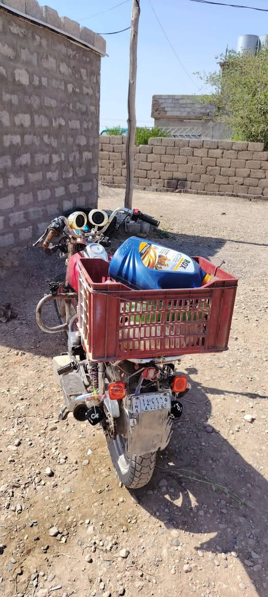 موطور للبيع دبل بلك نشاطه فول مواصفات كلشي شرط كلشي شغال بي السعر 350وبي مجال مكاني قيارة قاطع السبعاويين اتصل وتدلل الرقم ‏‪***********‬‏ زين اسيا ‏‪***********‬‏
