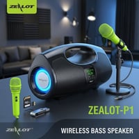ZEALOT-P1 • سبيكر لاسلكي • باس قوي