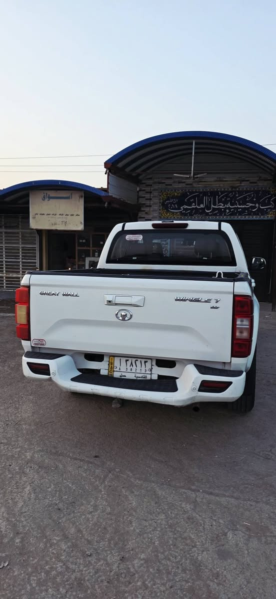 كريت ويل 2021 ونكل 7 گاز 
رقم قادسية بأسمي مكفولة كفالة عامه فقط بارد اربع اصابع بلباب (المحرك بلادي بي بخار وتنقيص شي قليل)
  السعر 90 وبيه مجال ***********
