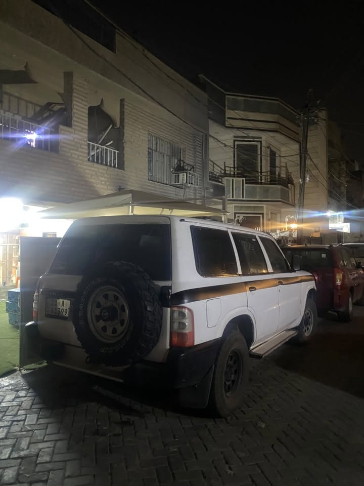 باترول سفاري ٢٠٠٢ فول عادي
رقم اربيل شرط تحويل وحاسبه وانتربول 
صبغ عام اثر جفية 
السياره جاهزه وما بيها نواقص 
تبريد اكسلات منظومة غاز كلشي شغال 
السعر ٦٨ وبيها مجال 
مكانها بغداد 
***********
