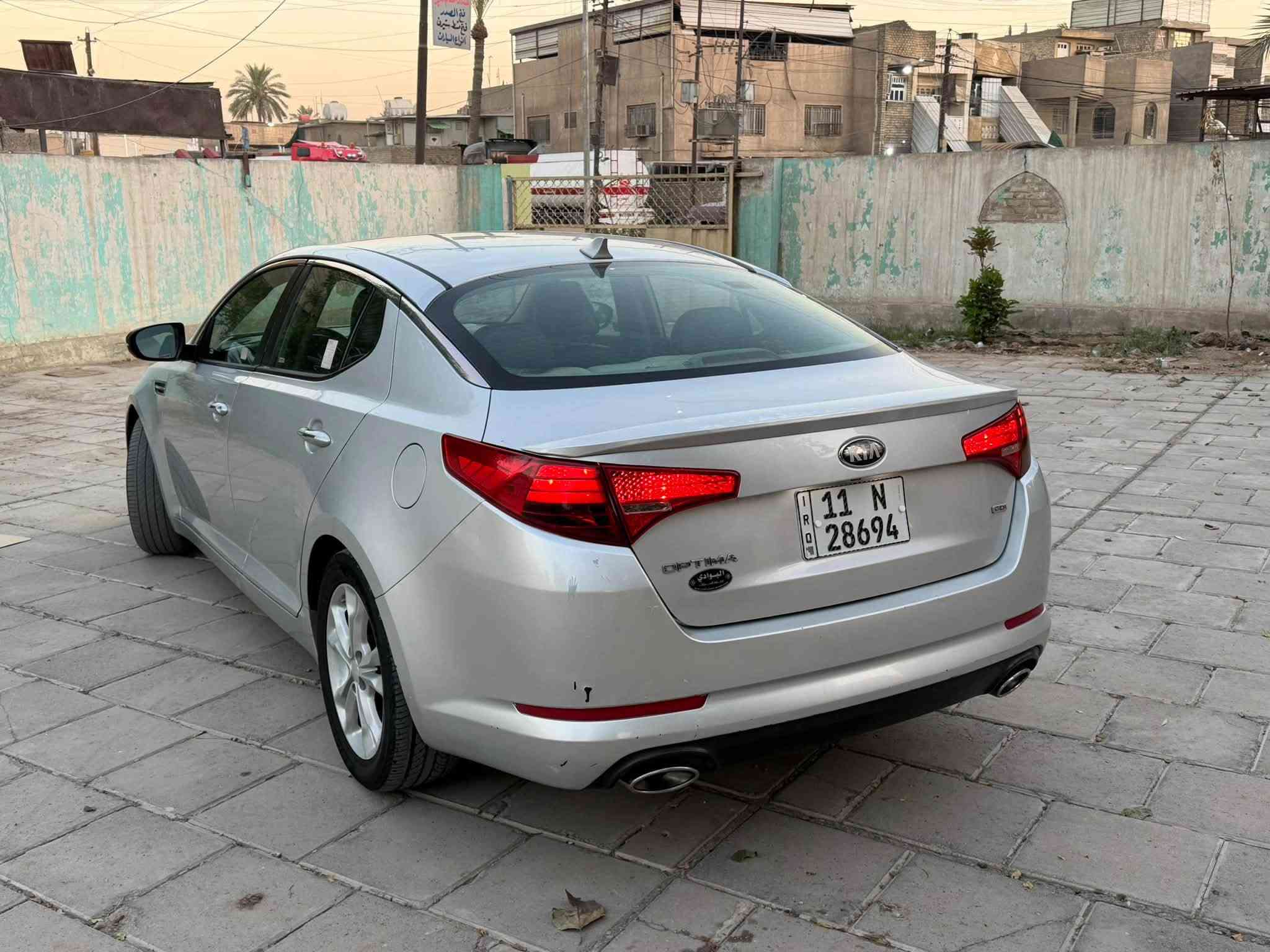 السلام عليكم
للبيع كيا اوبتما ٢٠١٣ رقم بغداد باسمي

السيارة نص فول 

شاشا كامرا

حساسات تحكمات جهتين

مثيت سرعه واشاير مري

مكينه ٢٤٠٠ 

مابيهه اي نقص كير مكينه صدر كله جديد

كشنات جلد 

السياره جداً جاهزه ومناسبه

حادثهه بيبان ثنين وجاملغ خلفي لغد شاصي كفالة

السعر ٩٠ ورقه ومجال بسيط مكاني بغداد 

***********
