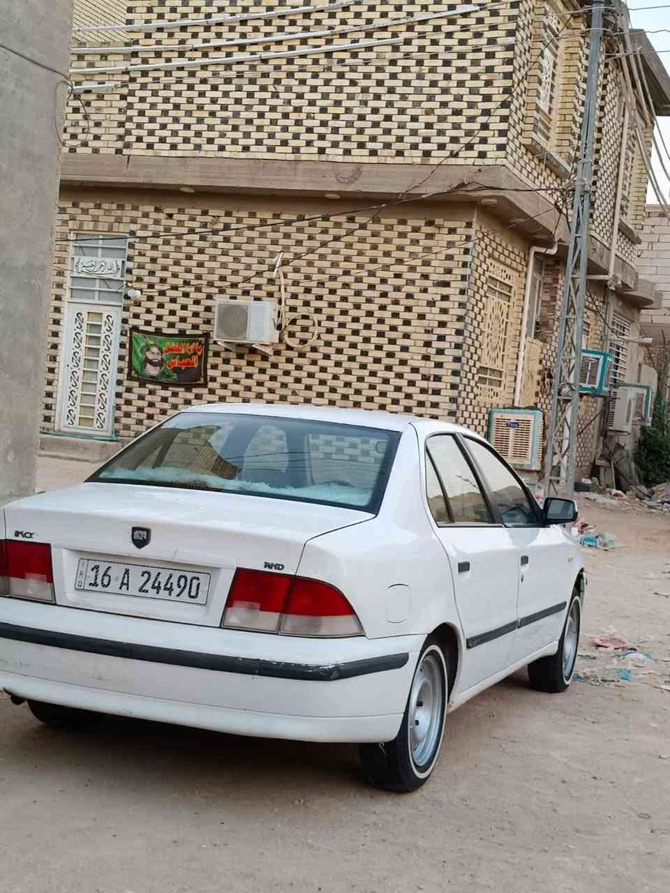سلام عليكم مكاني نجف سمنت للبيع2011  السعر33 وبيها مجال
   رقم انكليزي جديد رقم قادسيه تخم تاير جديد وسياره حلوه بس الماكينه أدخن للاستفسار الاتصال على الرقم ***********
***********
