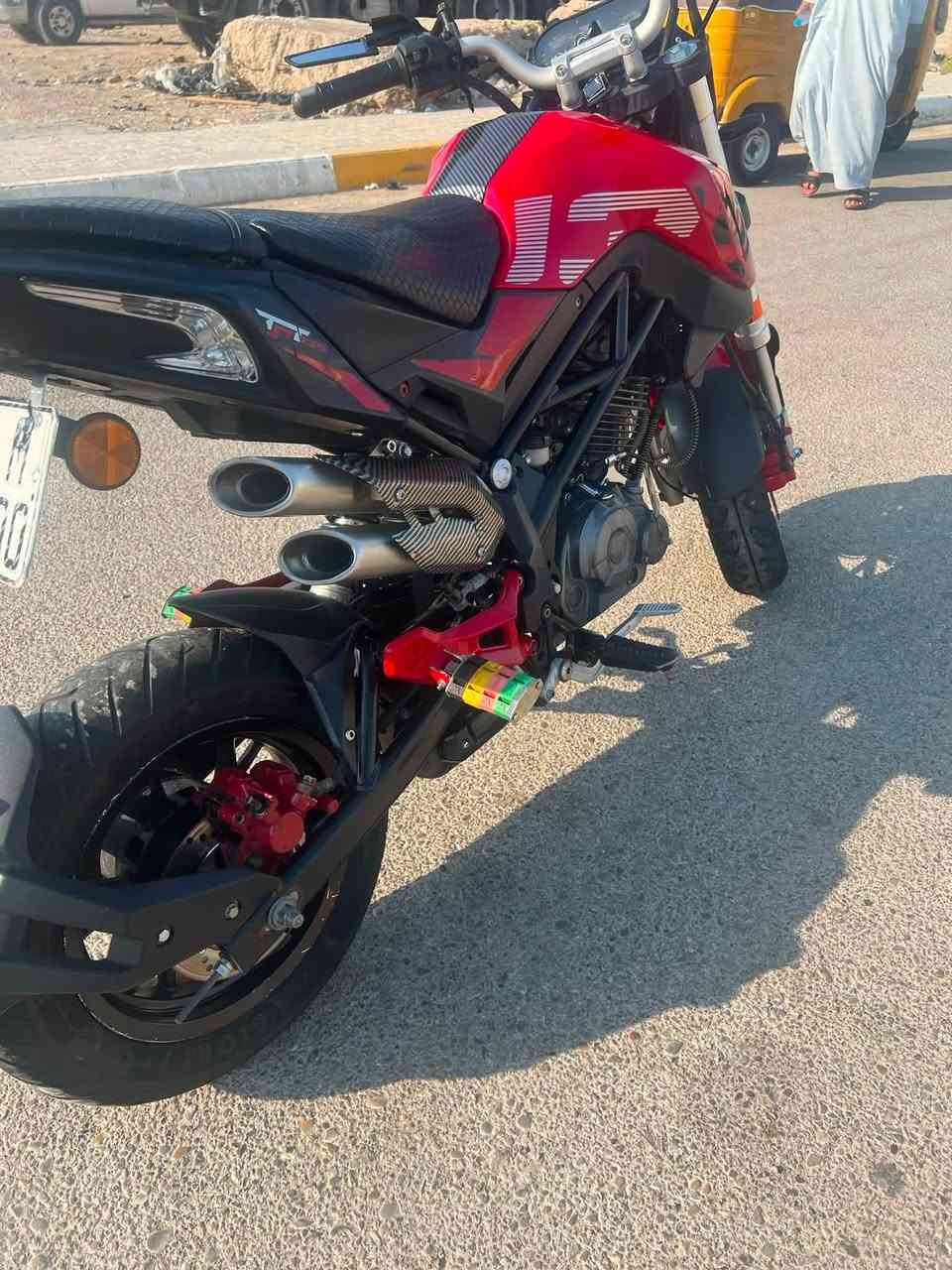 سلام عليكم دراجه لبيع كفاله عامه موديل 22رقمربغداد مامفتوح استفسار ***********

