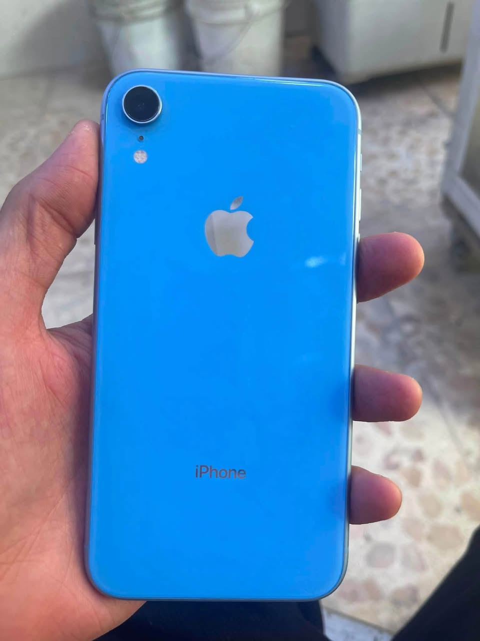 iPhone XR سمائي 💙
ذ 128
ب79‎%‎
مبدل بطارية اصلي 
نضافة 100‎%‎
السعر 💸 مناسب جدا 
الاتصال ***********
